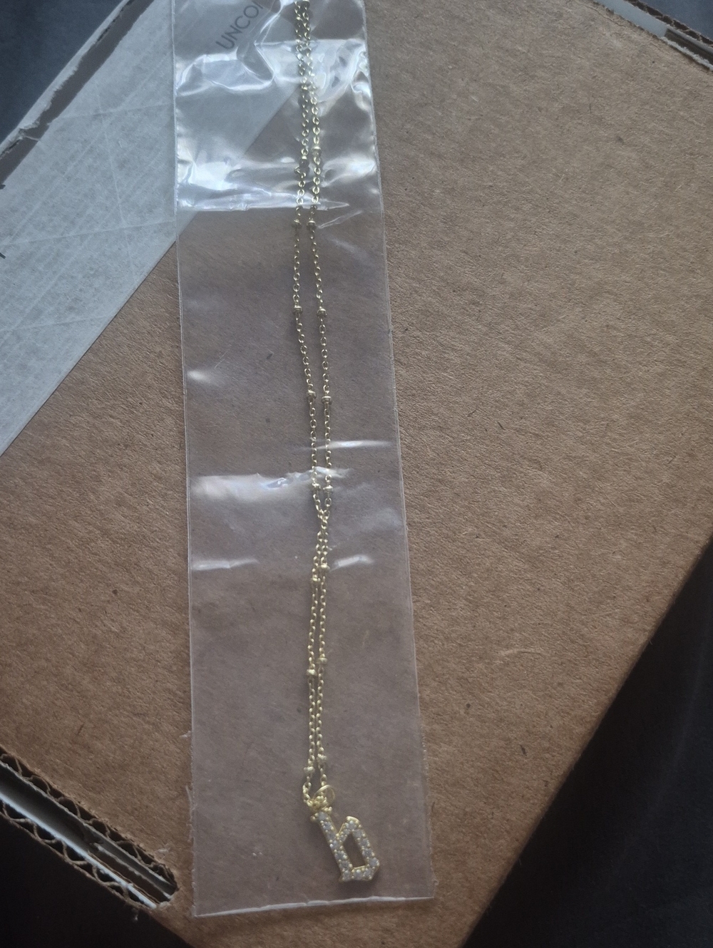Uncommon James Made To Shine Initial Necklace - b